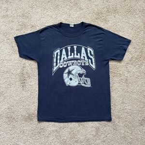 Vintage 80s Champion Dallas Cowboys Single Stitch T Shirt XL